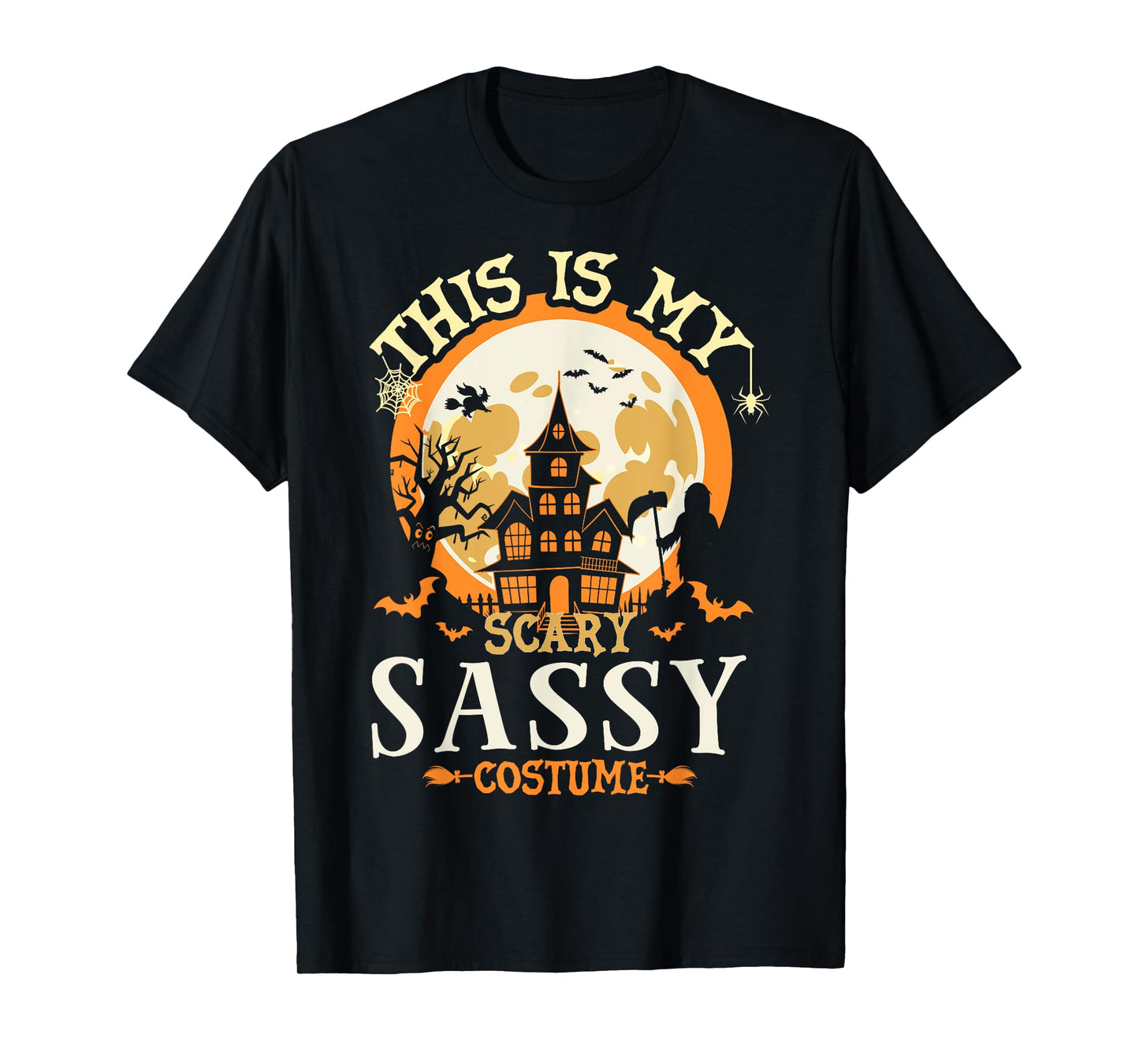 Matching My Scary Sassy Halloween Costume T-Shirt