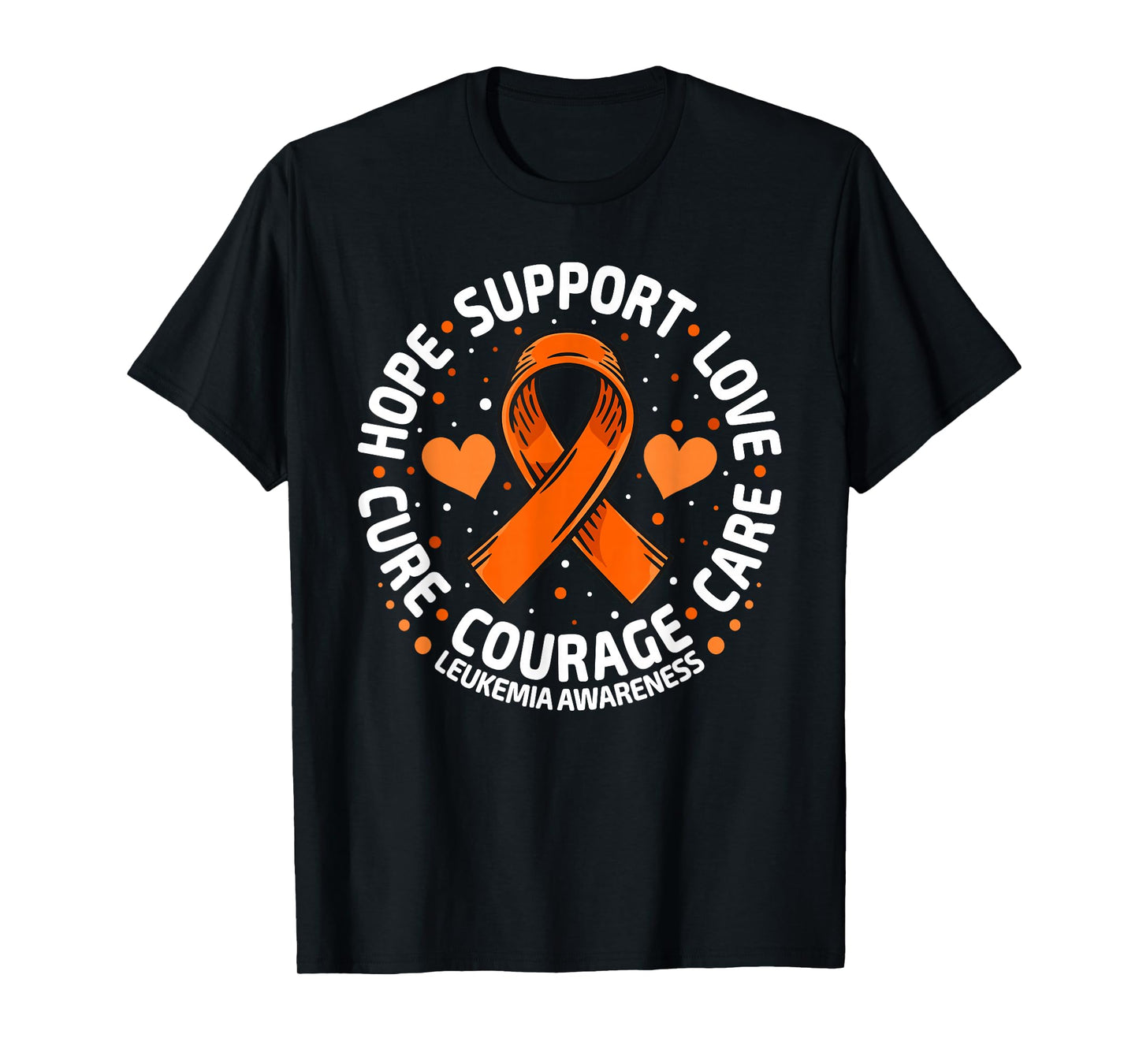 Leukemia Support Blood Cancer Tee Family Leukemia Awareness T-Shirt