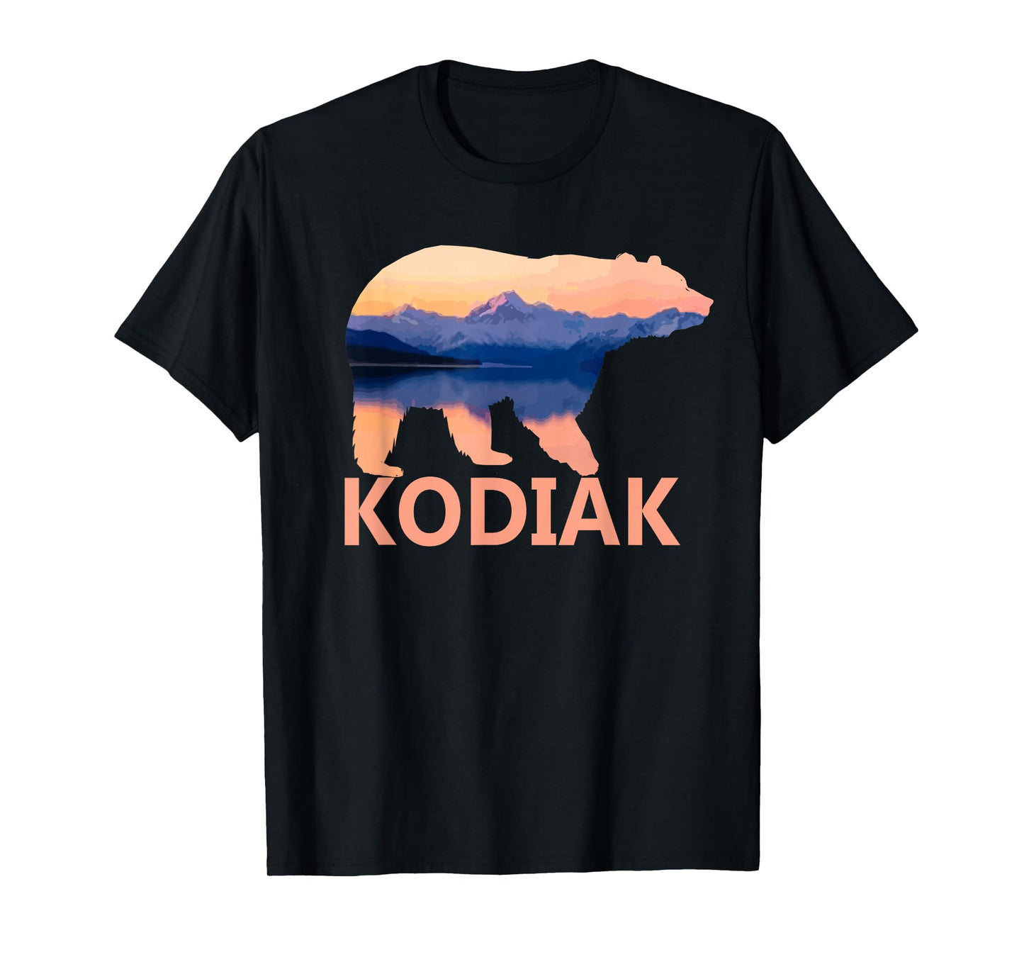 Kodiak Alaska Bear Nature Camping Outdoor Souvenir Gift T-Shirt