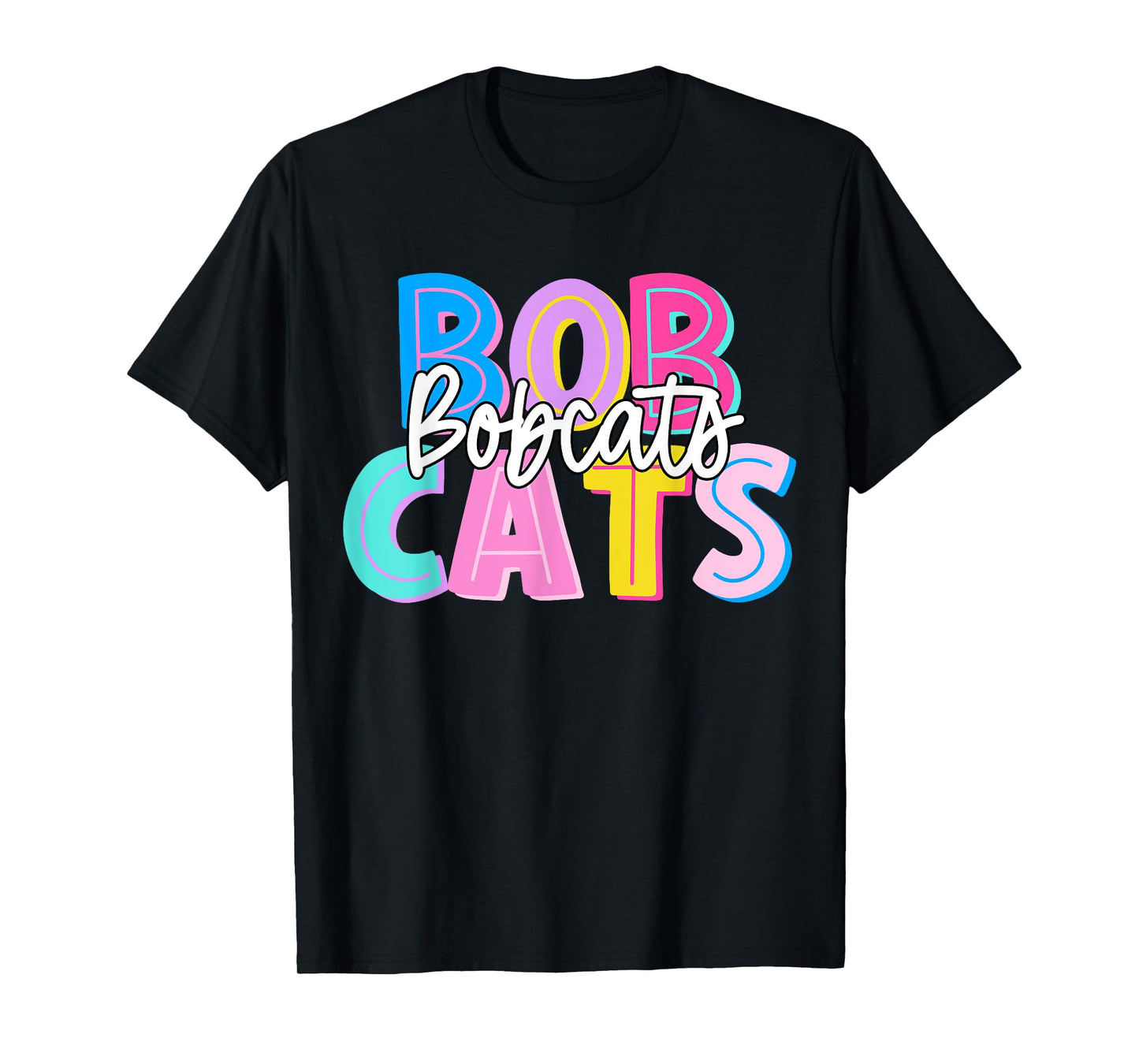Bobcats Team Pride School Spirit T-Shirt