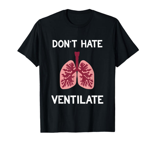 Funny Respiratory Therapist Pulmonology Joke For Lung Doctor T-Shirt