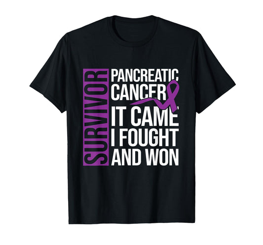 Survivor Cancer Survivor Pancreatic Cancer T-Shirt