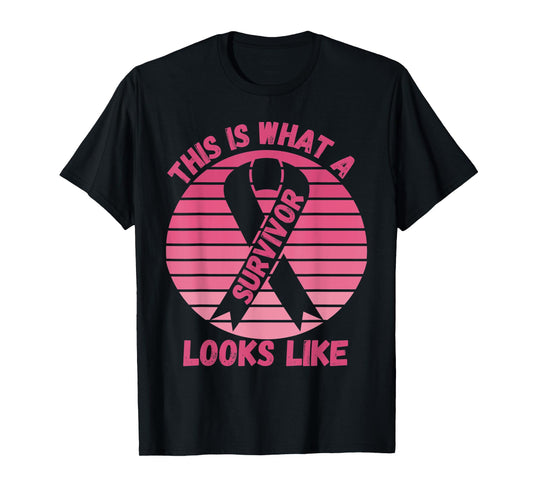 This is what a breast cancer survivor looks like T-Shirt