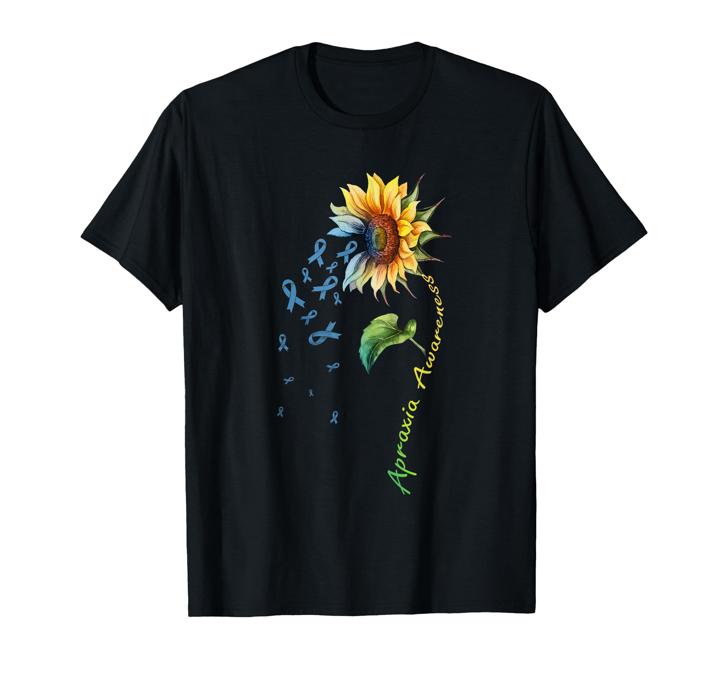 Apraxia Awareness Sunflower Shirt T-Shirt