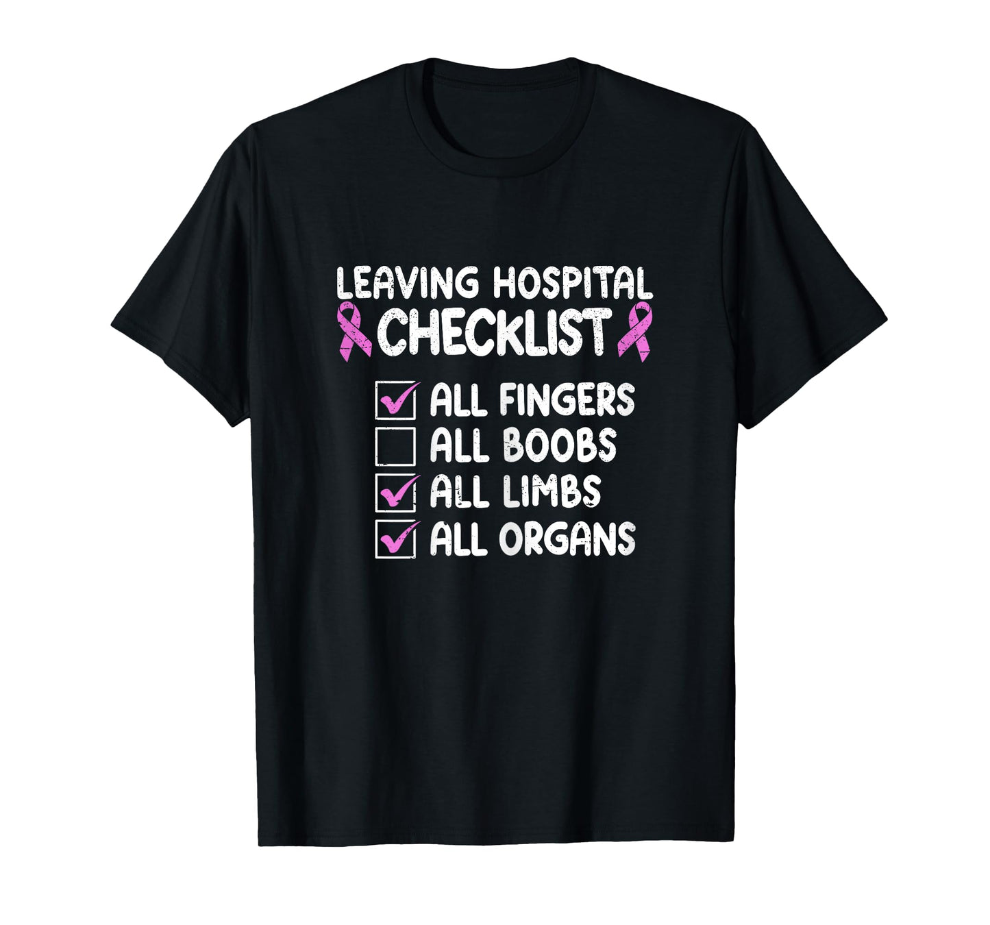 Funny Breast Cancer Survivor Masectomy T-Shirt