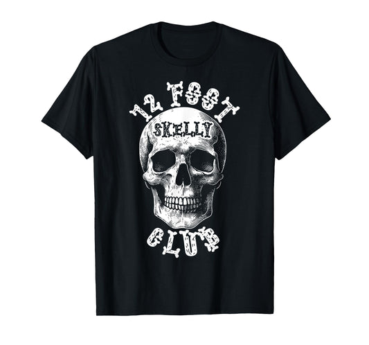 12 Foot Skelly Club - Halloween T-Shirt