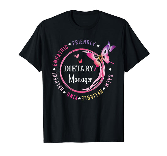 Dietary Manager Appreciation Week Healthcare Dietitian Squad T-Shirt