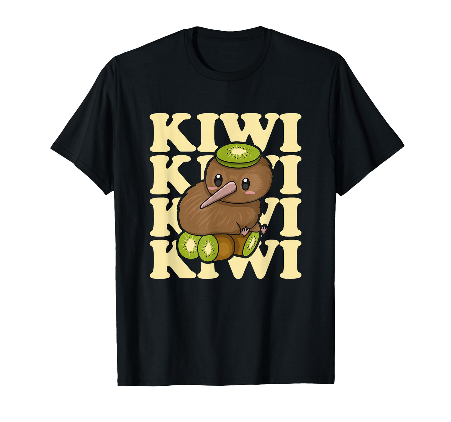 Kiwi New Zealand Quote for a Kiwi Bird Lover T-Shirt