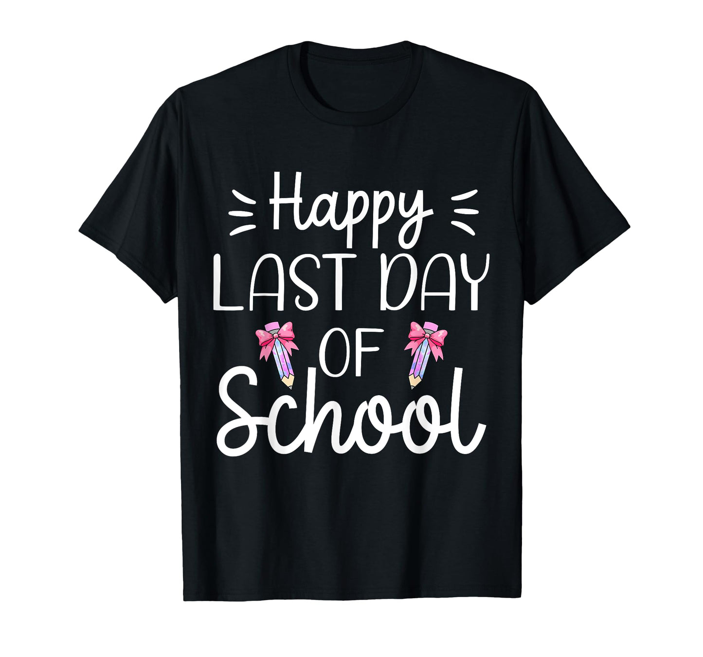 Last Day of School Shirt Coquette Bow School Graduation T-Shirt
