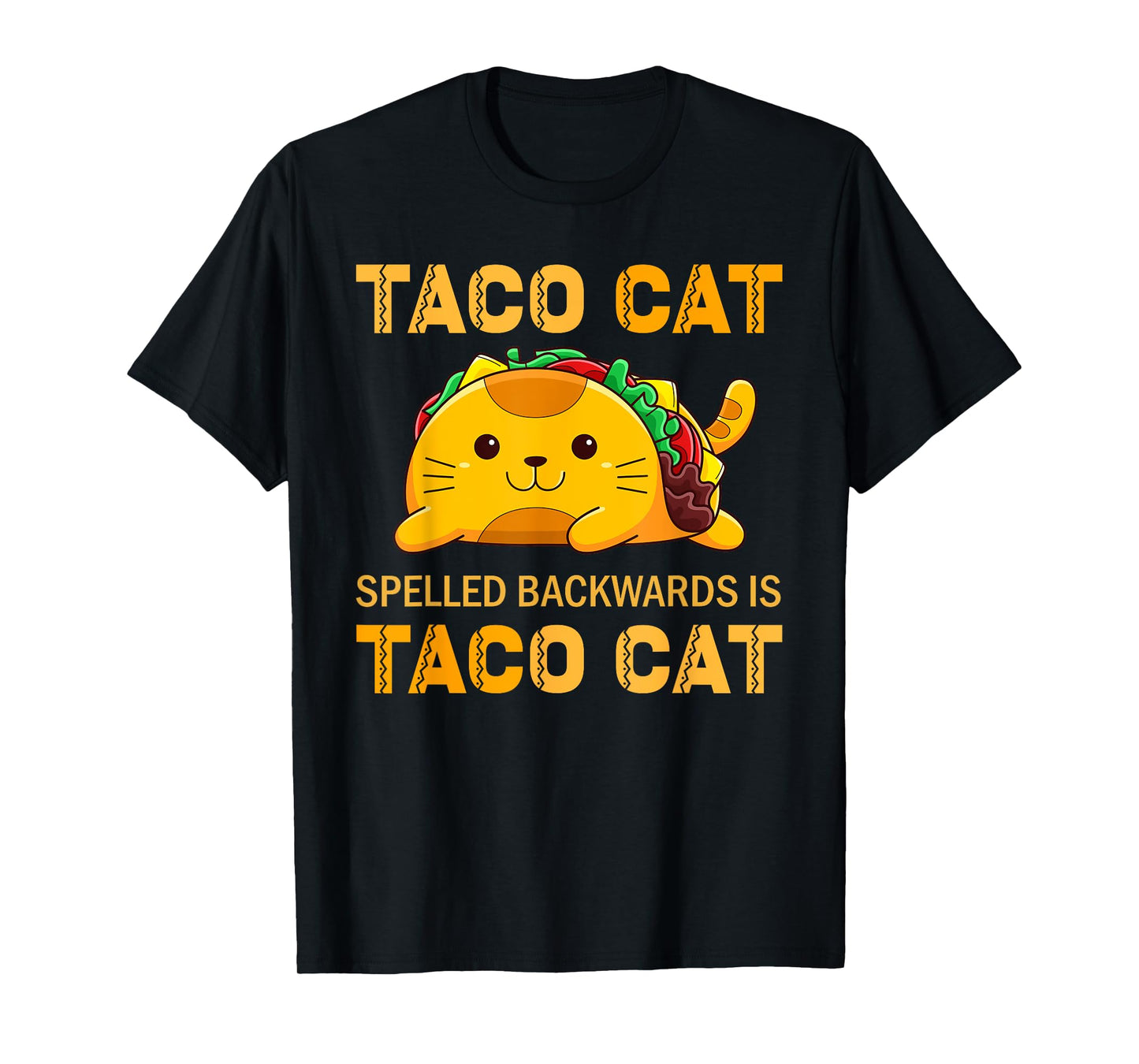 TacoCat for Kids Taco Cat Cinco de Mayo TacoCat Kids Cat T-Shirt