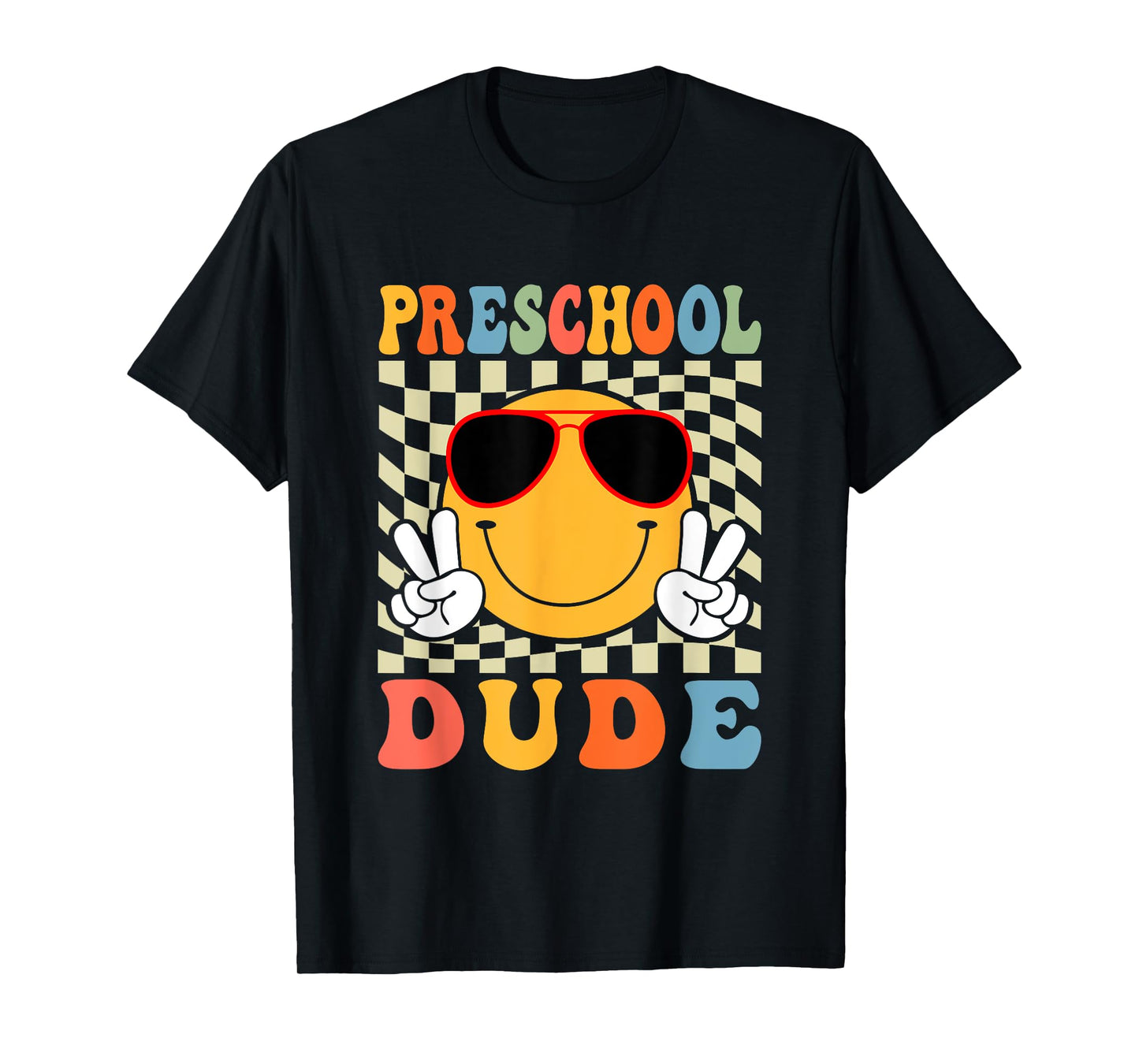 1st Day First Day of Preschool Dude Back To School Boys T-Shirt