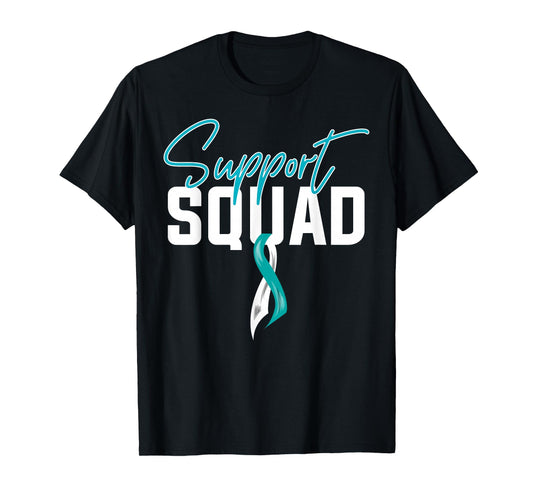 Cervical Cancer Awareness Support Squad T-Shirt