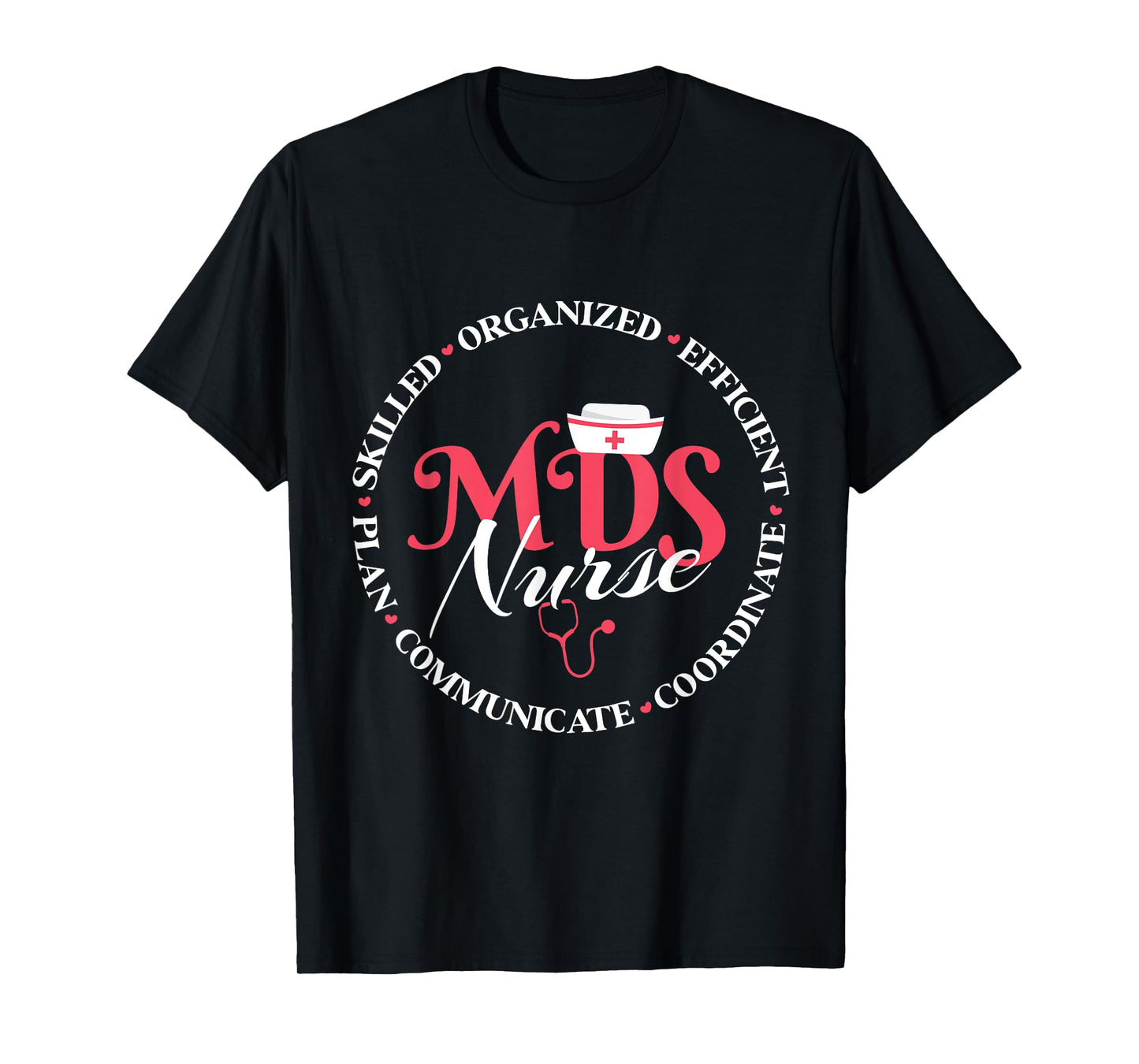 MDS Nurse Appreciation T-Shirt, Small, Black