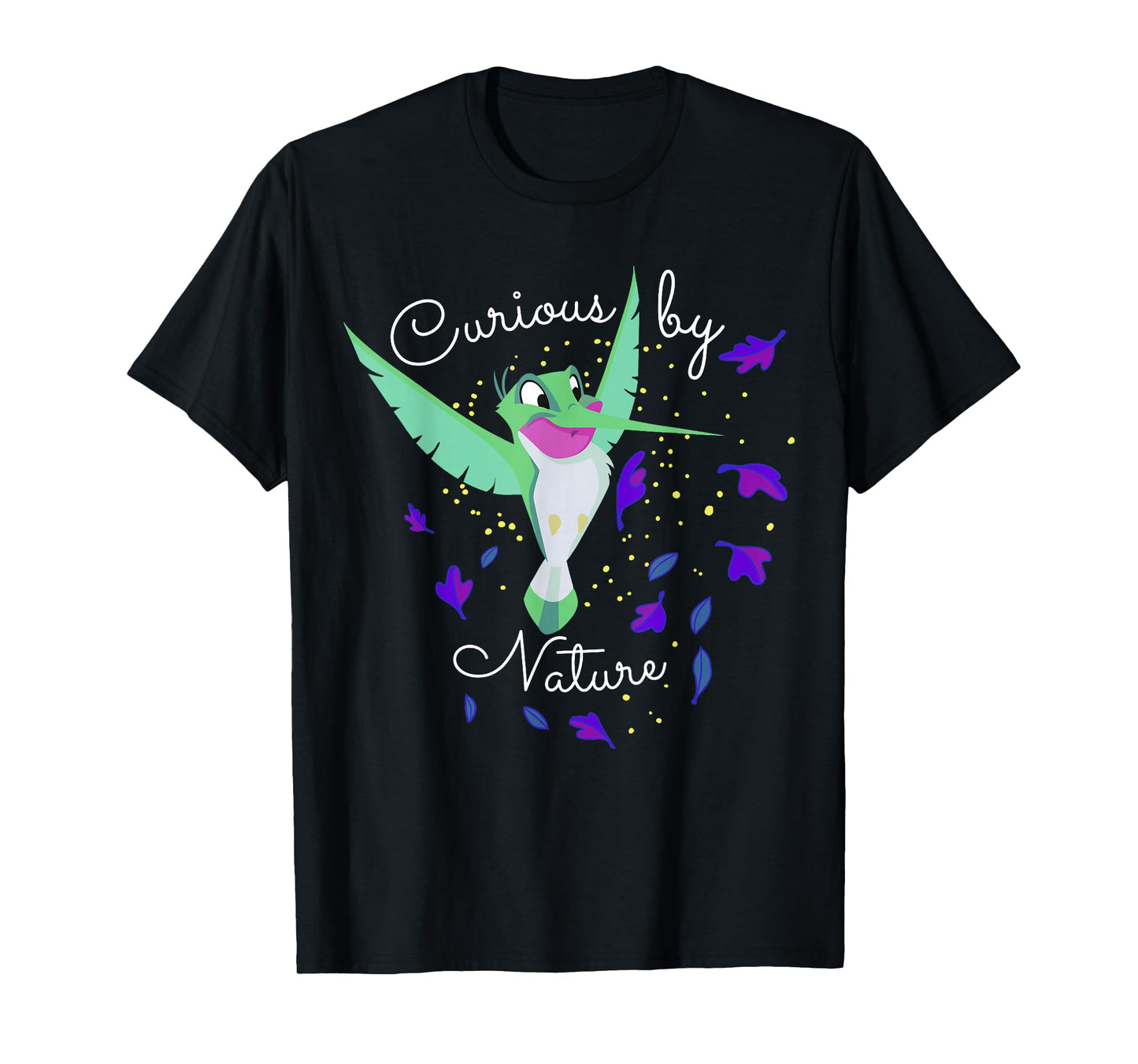 Disney Pocahontas Flit Curious By Nature Portrait T-Shirt