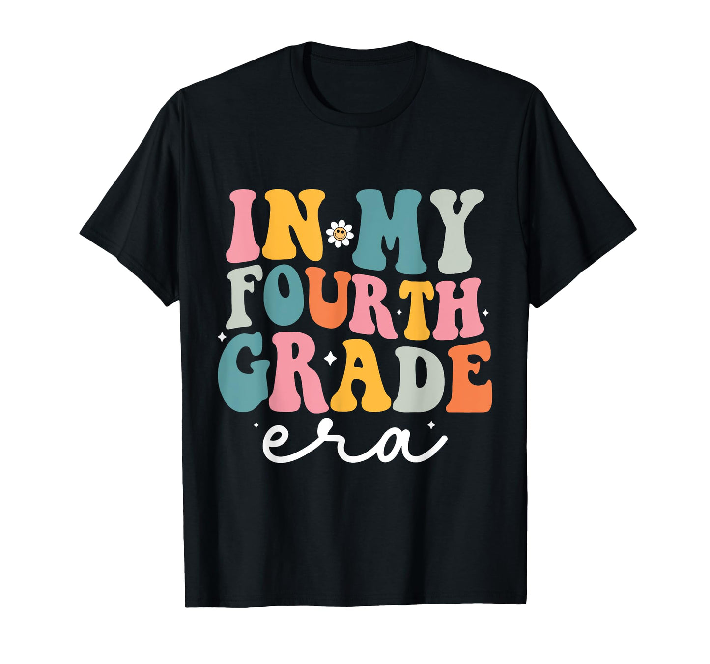 In My Fourth Grade Era Kids Back To School 4th Grade Teacher T-Shirt