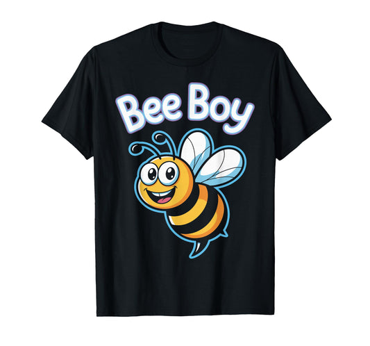 Bee Boy Mens Cute Cartoon Bumblebee Beehive Birthday Party T-Shirt