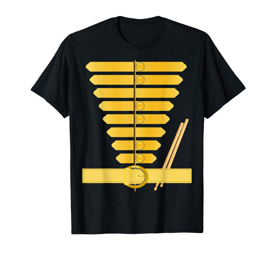 American Drum Major Costume Marching Band Uniform Drummers T-Shirt