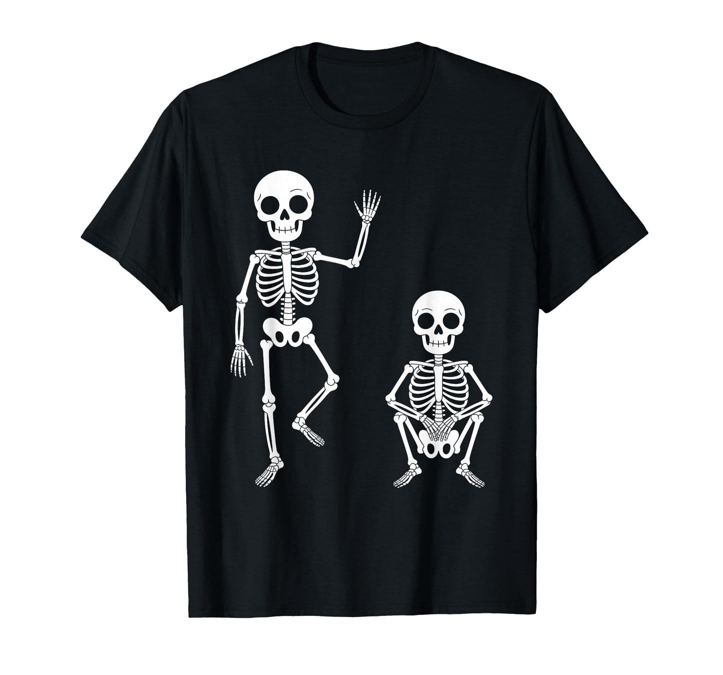 Halloween Party Skeletons Spooky Fun T-Shirt
