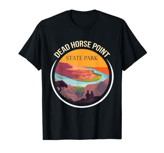 Dead Horse Point Utah State Park Souvenir Canyon River T-Shirt