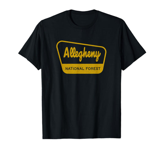 Allegheny National Forest Vintage Inspired Sign Graphic T-Shirt