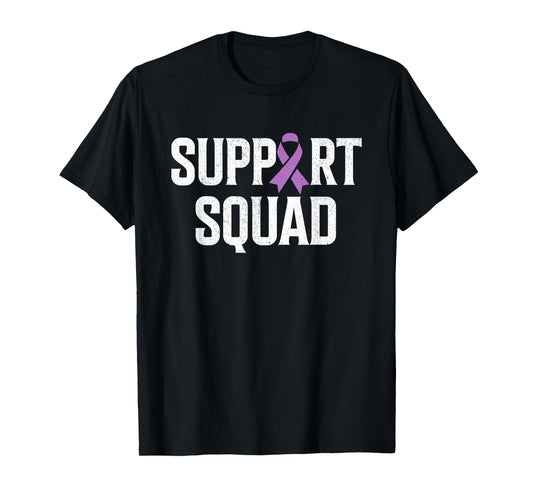 Testicular Cancer Support Squad Testicular Cancer Awareness T-Shirt