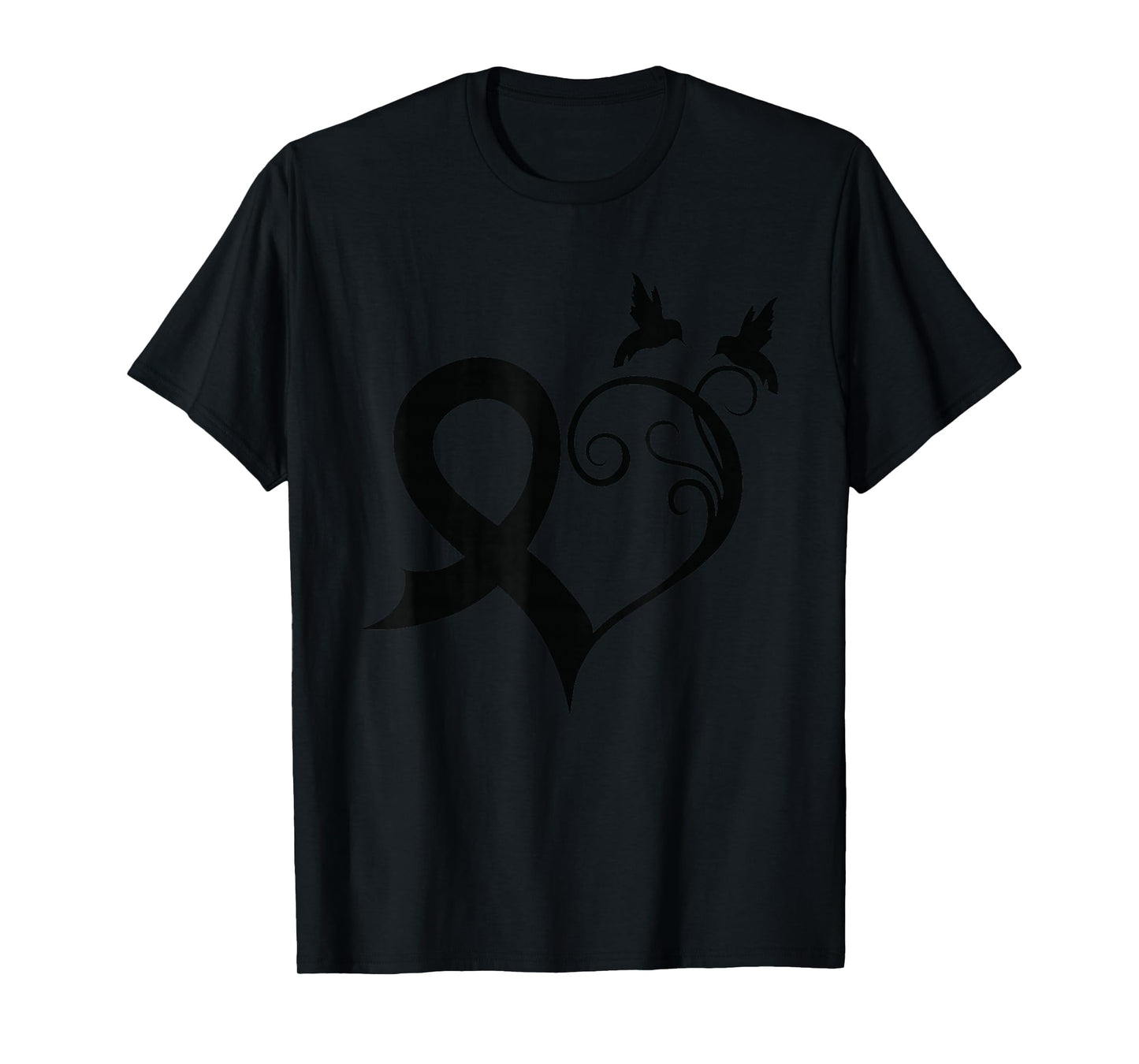 Melanoma Awareness Shirt | Support Family Member | Ribbon T-Shirt