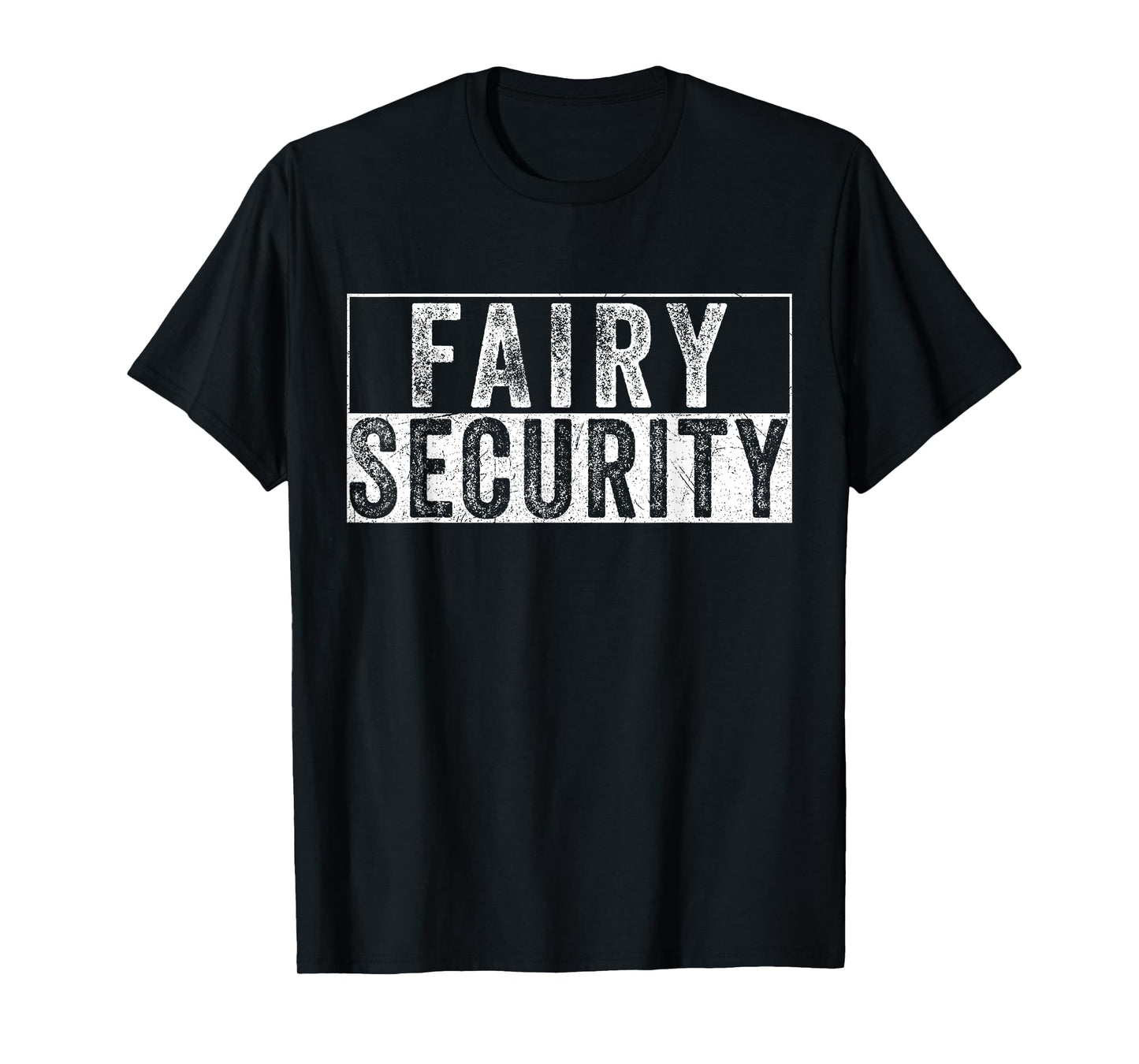 Cool Halloween Costume Vintage Fairy Security T-Shirt