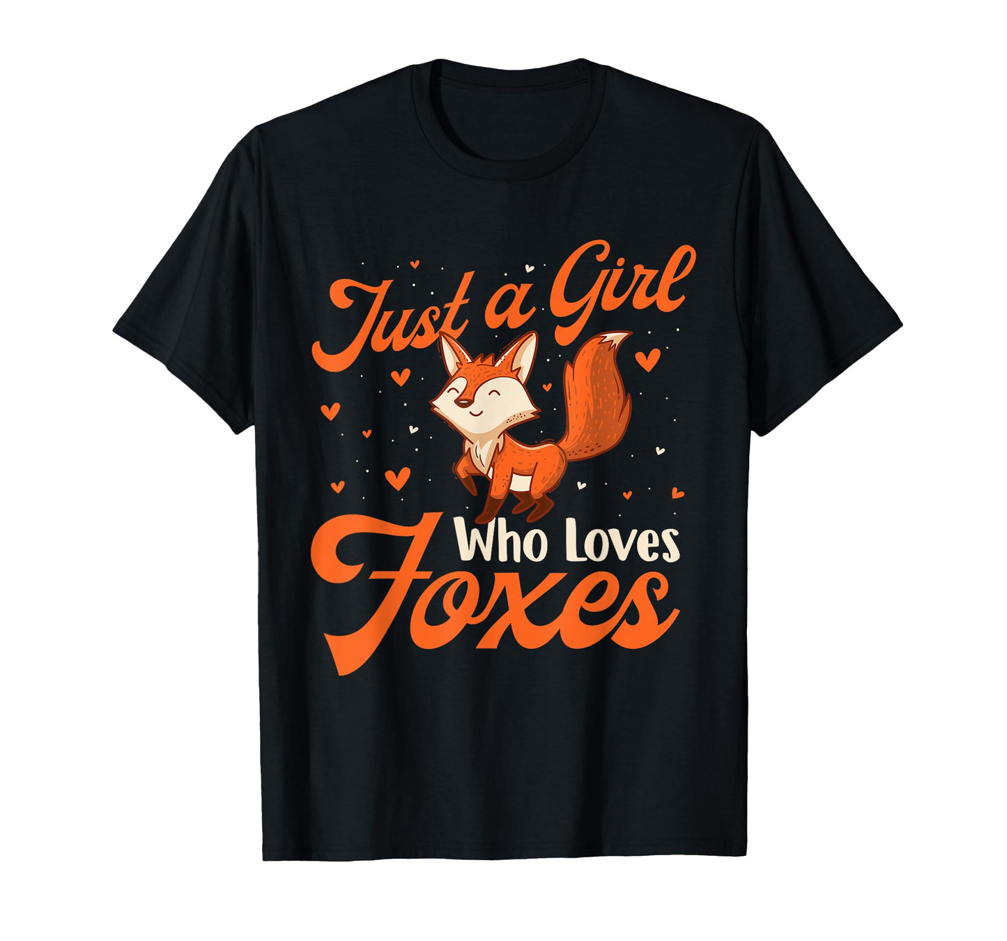 Just A Girl Who Loves Foxes - Fox Lover Zookeeper T-Shirt