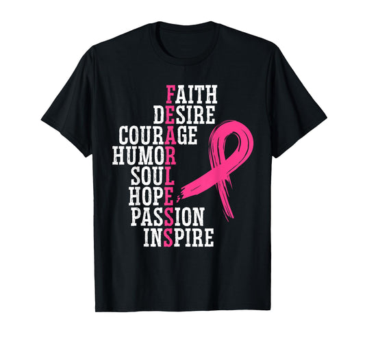 Breast Cancer Support Squad Breast Cancer Awareness T-Shirt
