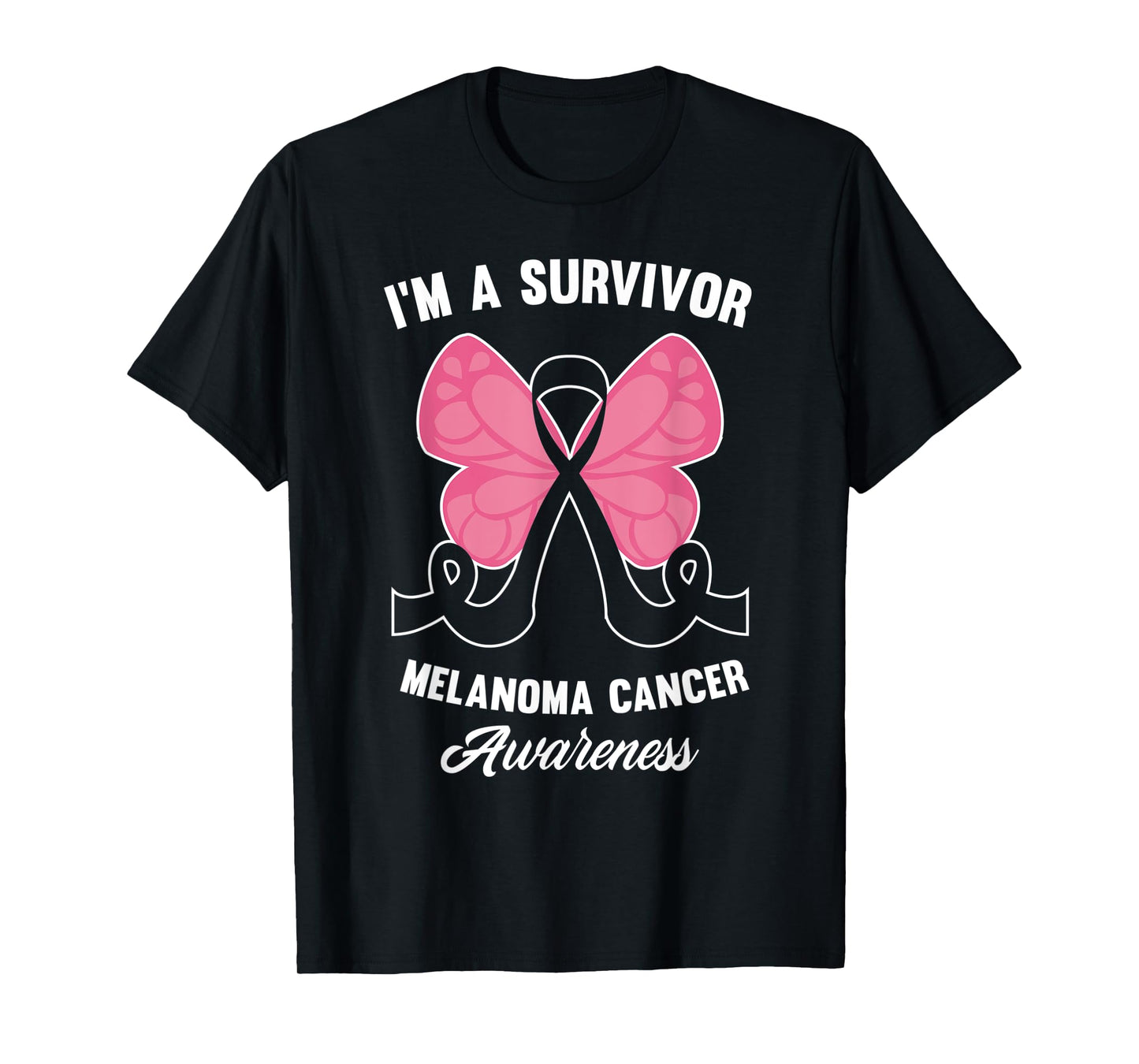 Melanoma Cancer Survivor Skin Cancer Melanoma Awareness T-Shirt