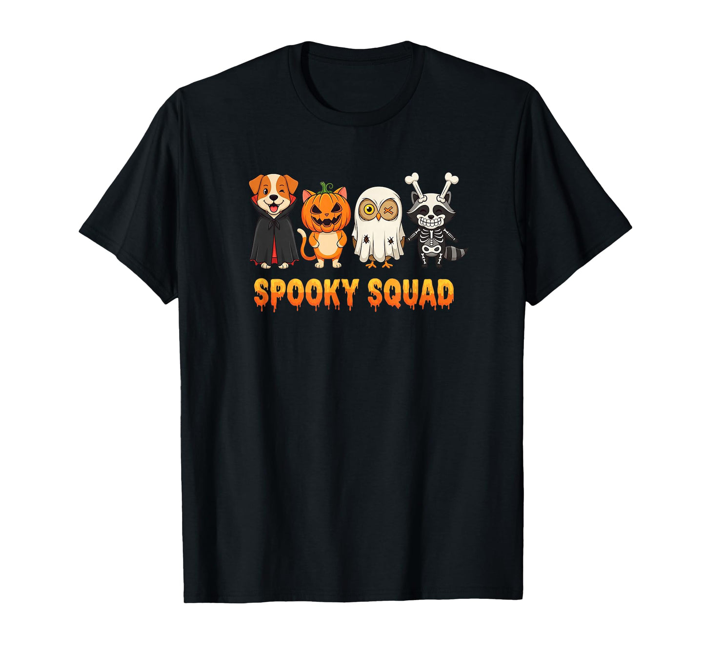Spooky Squad Halloween | Cute, Funny Tee T-Shirt