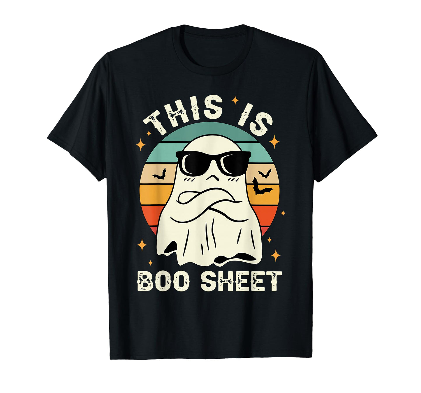 This is Some Boo Sheet Angry Ghost Halloween Men Women T-Shirt