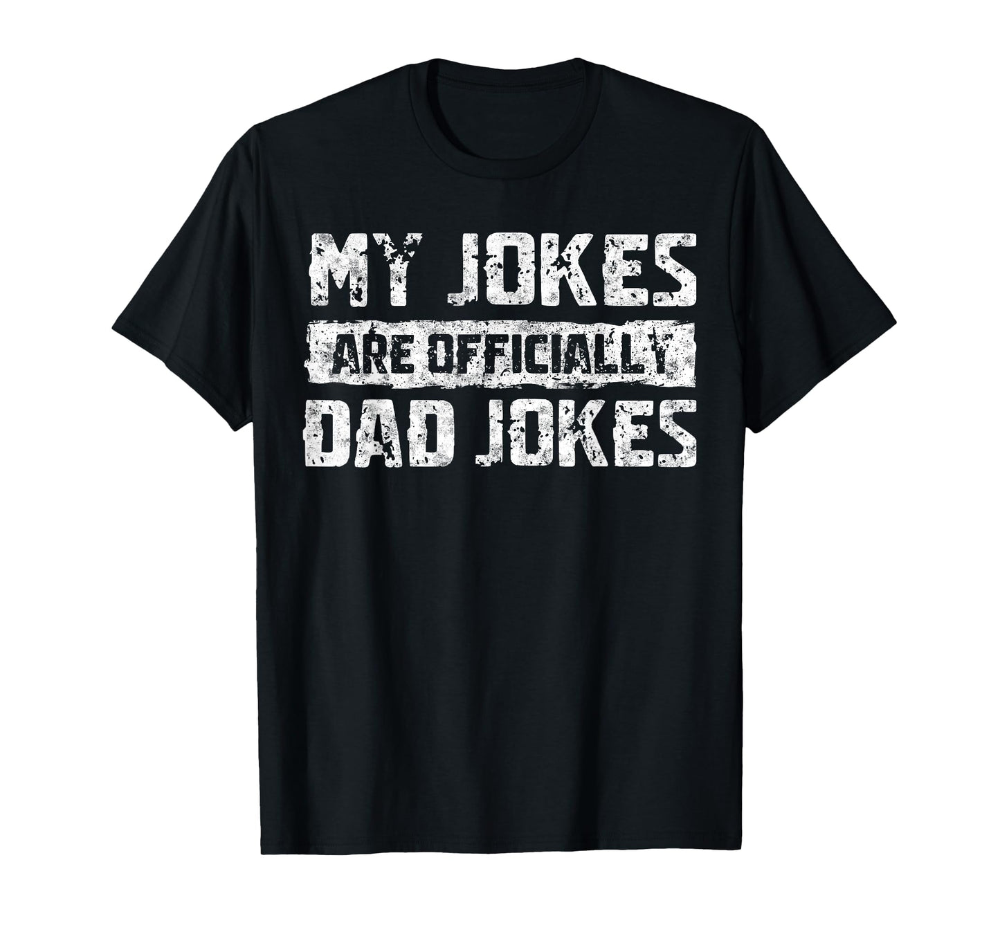 My Jokes are Officially Dad Jokes Fathers Day First Time Dad T-Shirt