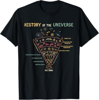 History of the Universe Astrophysics Lovers Space T-Shirt