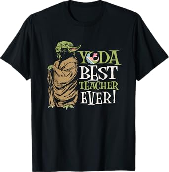 Star Wars Yoda Best Teacher Ever T-Shirt