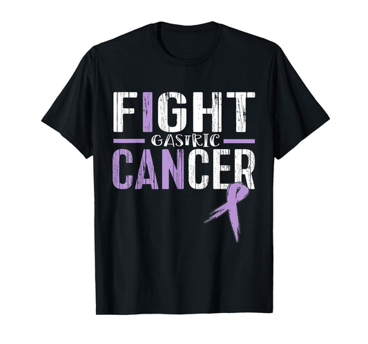Gastric Cancer Awareness Ribbon TShirt Survivor Warrior Tee