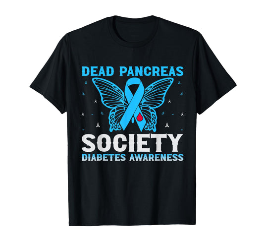 Dead Pancreas Society Diabetes Awareness T-Shirt
