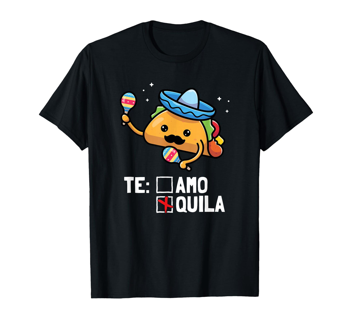 Te Amo Tequila Shirt, Cindo de Mayo Taco T-Shirt
