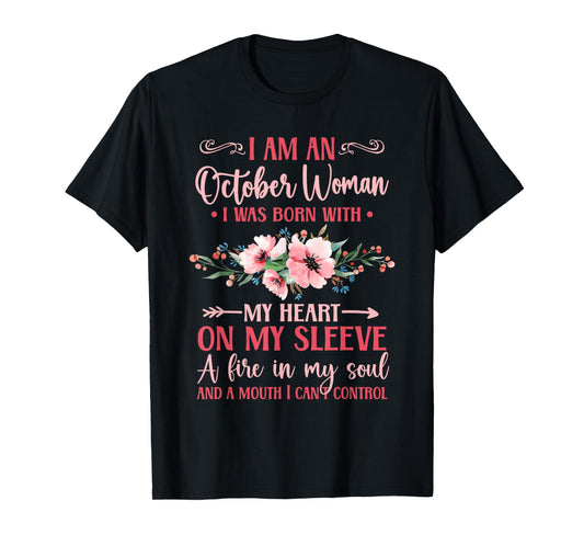 Birthday October Libra Women T-Shirt
