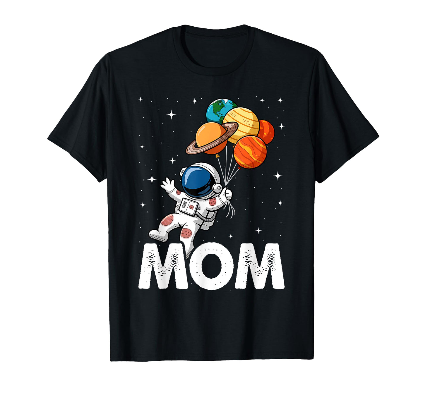 Mom Space Theme T-Shirt