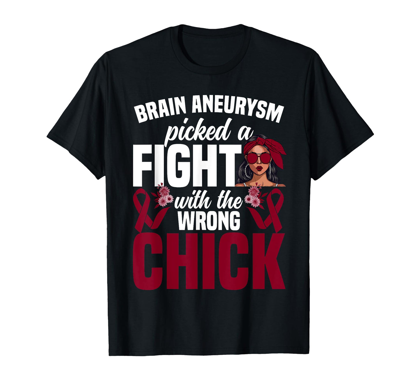 Brain Aneurysm Awareness Women Girls Survivor Brain Aneurysm T-Shirt