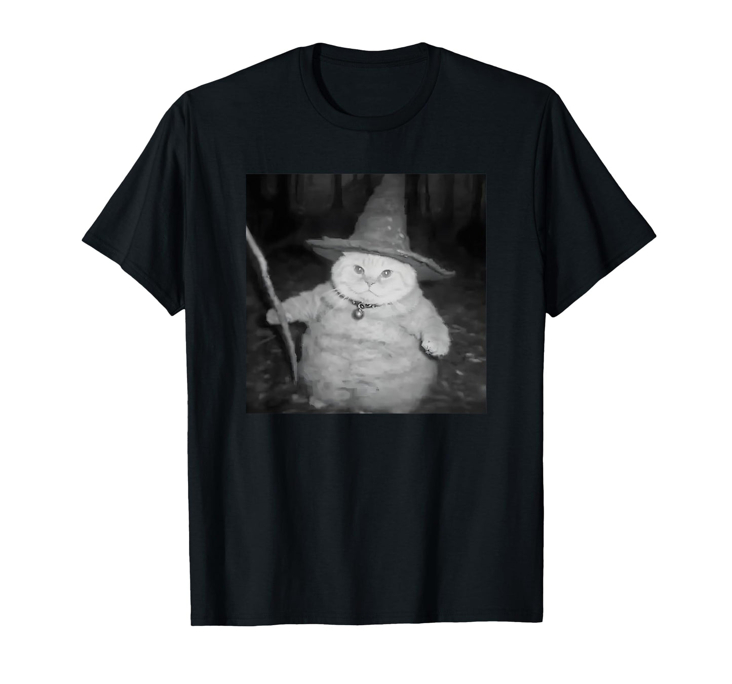 Magical Cat Wizard Meme Charm Men Women Kids T-Shirt