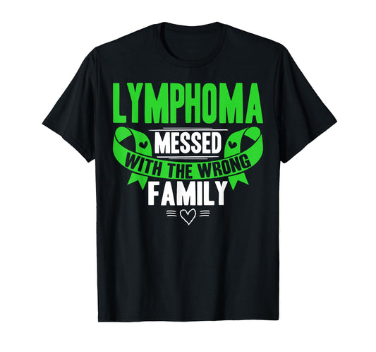 Lime Green Awareness Ribbon Blood Cancer T-Shirt T-Shirt