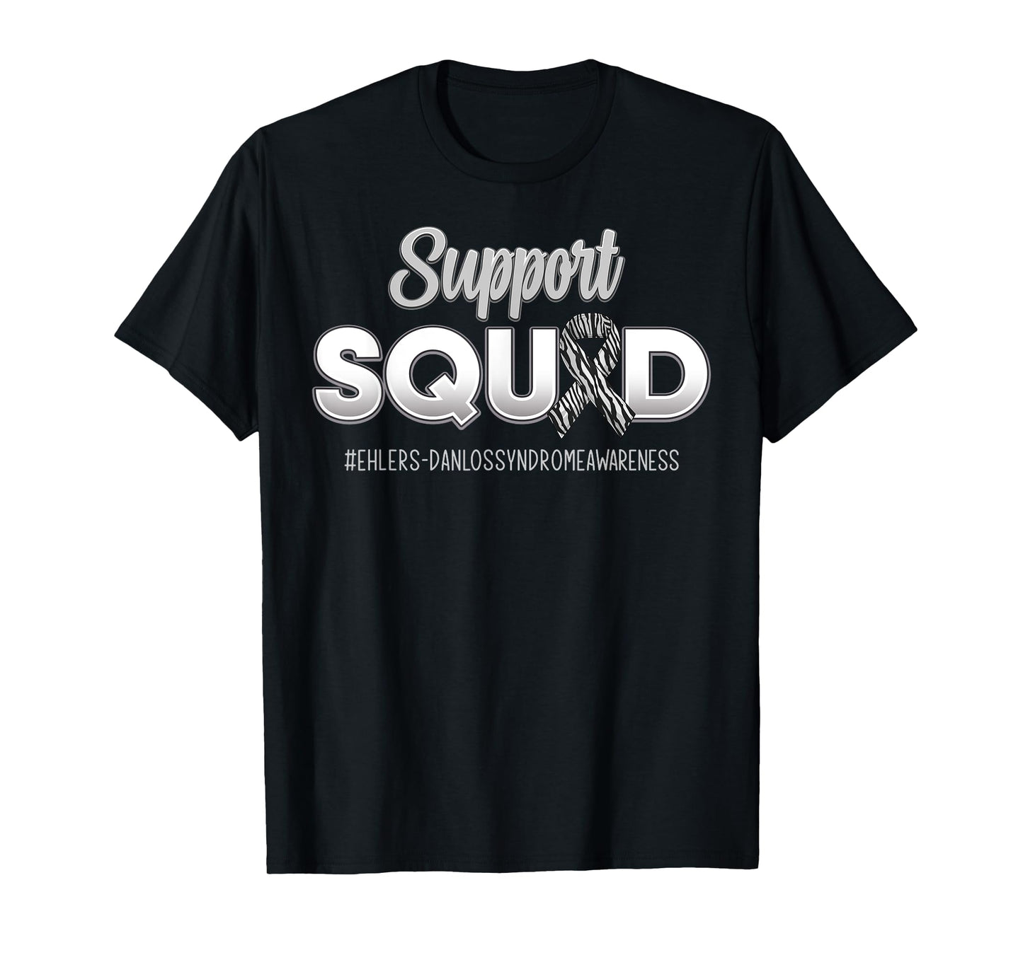 Support Squad Ehlers-Danlos Syndrome EDS Awareness Men Women T-Shirt