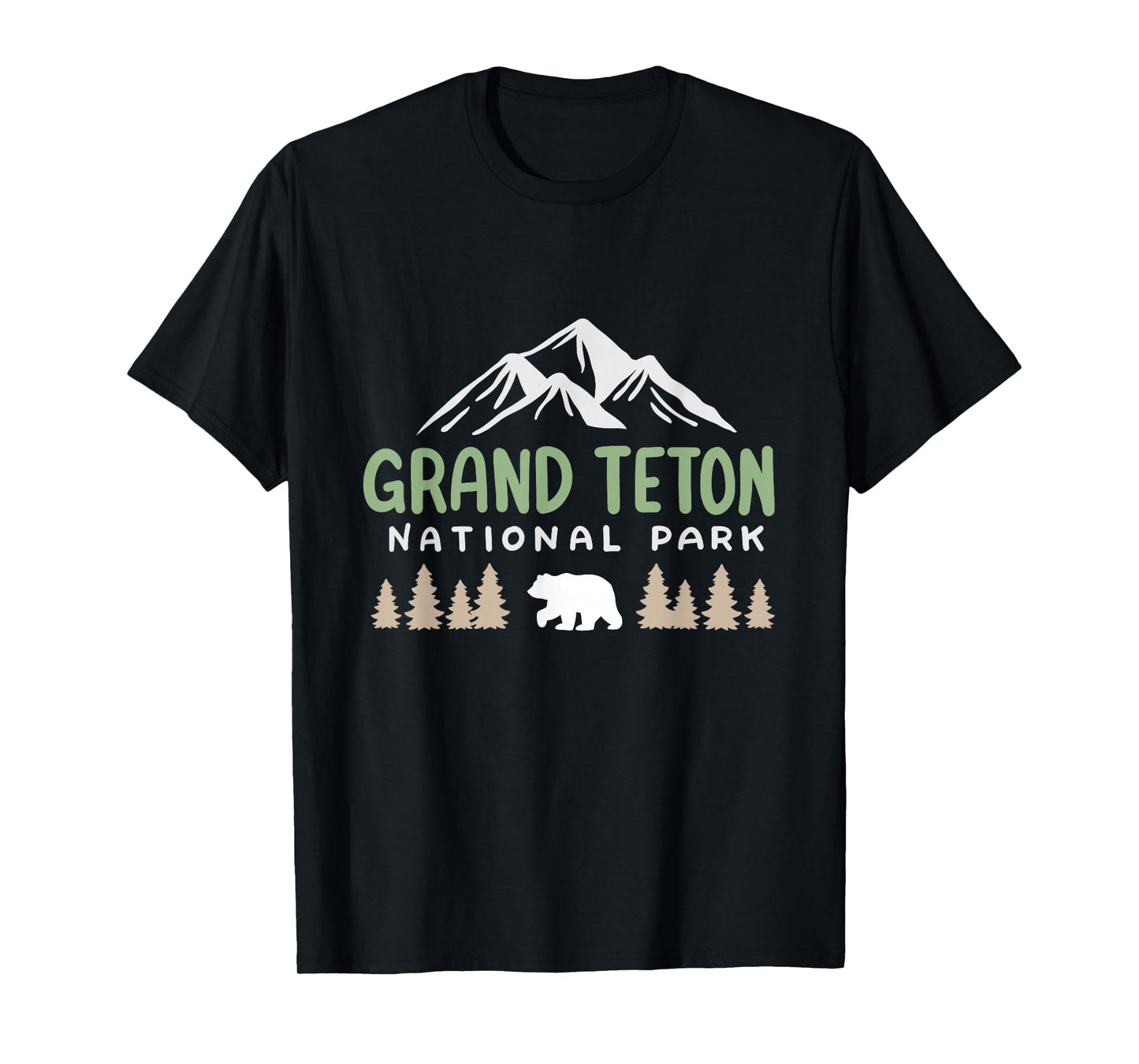 Grand Teton National Park US Wyoming Mountain Men Women Kids T-Shirt