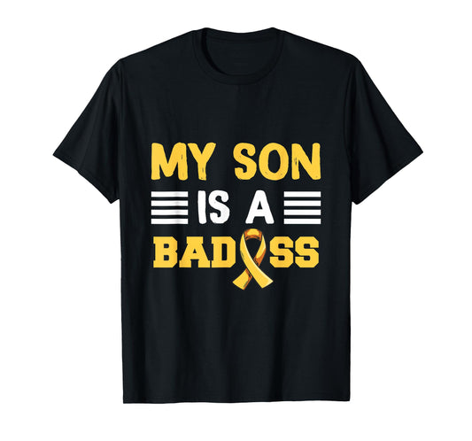 Childhood Cancer Design for a Dad of a warrior T-Shirt