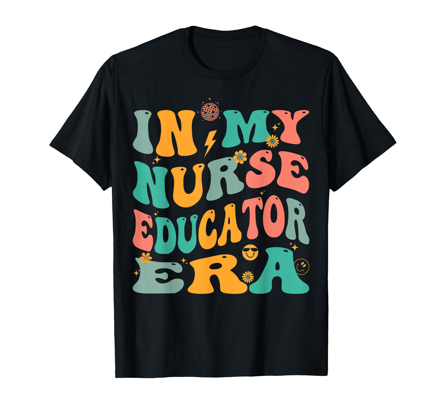In My Nurse Educator Era Retro Nursing Education T-Shirt