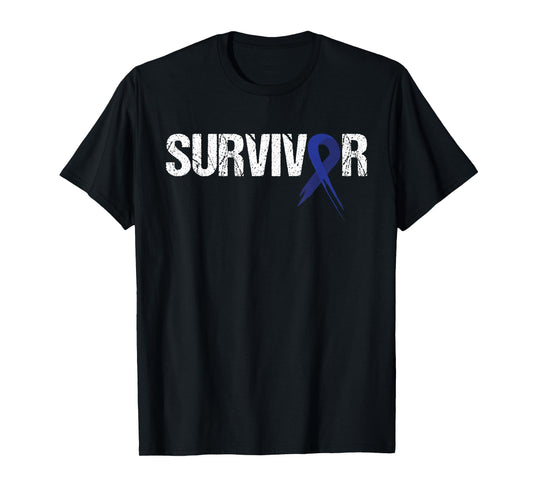 Colon Cancer Survivor Gift For Men Women Find A Cure T-Shirt
