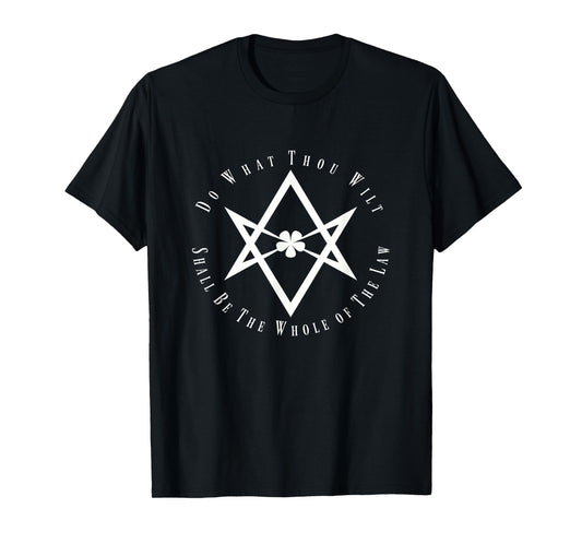 Unicursal Hexagram (Thelema Symbol) T-Shirt T-Shirt