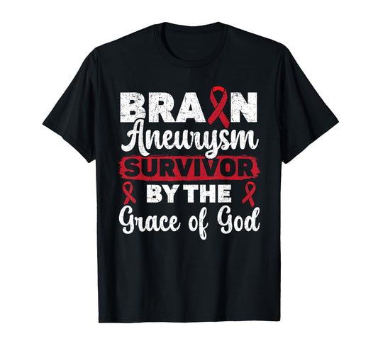 Brain Aneurysm Survivor Medical Condition Aneurysm Awareness T-Shirt